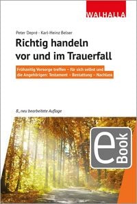 Produktbild: Richtig handeln vor und im Trauerfall