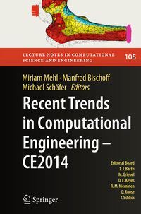 Produktbild: Recent Trends in Computational Engineering - CE2014