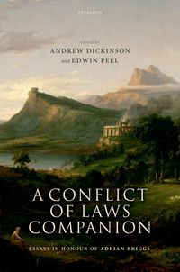 Produktbild: A Conflict Of Laws Companion