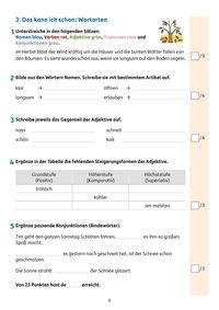 Übungsheft Fit zum Übertritt - Tests in Deutsch 4. Klasse