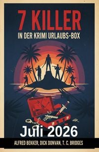 Produktbild: 7 Killer in der Krimi Urlaubs-Box Juli 2026