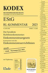Bild vom Artikel KODEX EStG Richtlinien-Kommentar 2023 vom Autor Manfred Bauer