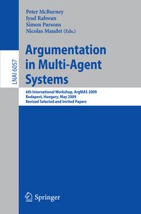 Produktbild: Argumentation in Multi-Agent Systems