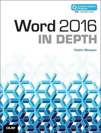 Produktbild: Word 2016 in Depth (includes C