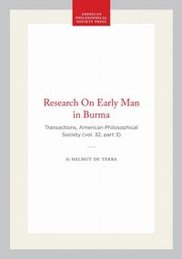 Produktbild: Research on Early Man in Burma