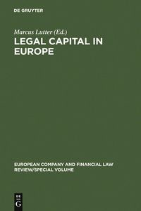 Produktbild: Legal Capital in Europe