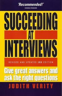 Produktbild: Verity, J: Succeeding At Interviews,3rd Edition