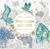Produktbild: Pr&eacute;cieuse plan&egrave;te : une aventure animale &agrave; colorier