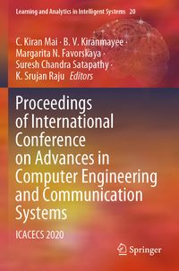 Produktbild: Proceedings of International Conference on Advances in Computer Engineering and Communication Systems
