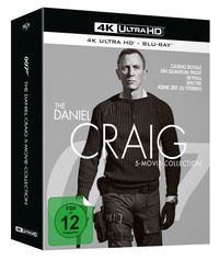 James Bond - The Daniel Craig 5-Movie-Collection (4K Ultra HD) (5 BR4K) (+ 5 Blu-ray2D)