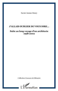 Produktbild: J'allais Oublier De Vous Dire...