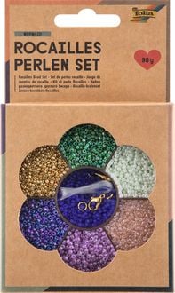 Produktbild: FOLIA&reg; Perlenset Rocailles, Mermaid