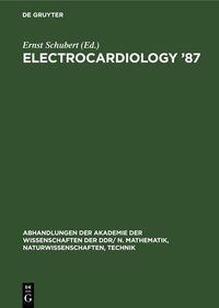 Produktbild: Electrocardiology &rsquo;87