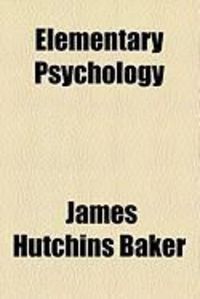 Produktbild: Elementary Psychology