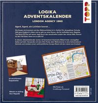 Logika Adventskalenderbuch – London Agency 1960: Mit 24 illustrierten Logikrätseln durch den Advent
