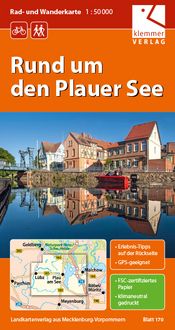 Produktbild: Rad- und Wanderkarte Rund um den Plauer See