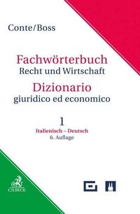 Bild vom Artikel Fachwörterbuch Recht und Wirtschaft Band 1: Italienisch - Deutsch vom Autor Giuseppe Conte