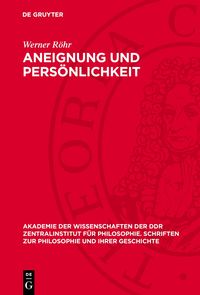 Produktbild: Aneignung und Pers&ouml;nlichkeit