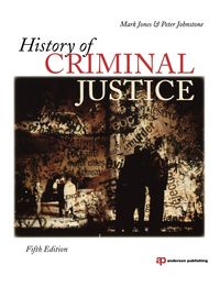 Produktbild: History of Criminal Justice
