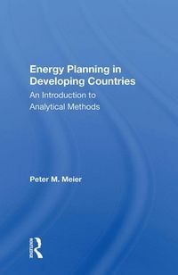 Produktbild: Energy Planning In Developing Countries