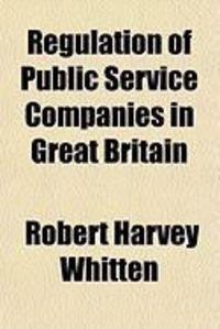 Produktbild: Regulation of Public Service Companies in Great Britain