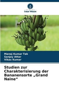 Produktbild: Studien zur Charakterisierung der Bananensorte "Grand Naine"