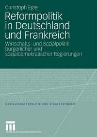 Produktbild: Reformpolitik in Deutschland und Frankreich