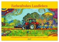Produktbild: Farbenfrohes Landleben (Wandkalender 2027 DIN A2 quer), CALVENDO Monatskalender