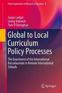Produktbild: Global to Local Curriculum Policy Processes