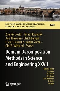 Produktbild: Domain Decomposition Methods in Science and Engineering XXVII