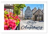 Produktbild: Gr&uuml;&szlig;e aus Augsburg (Wandkalender 2026 DIN A4 quer), CALVENDO Monatskalender