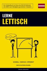 Produktbild: Lerne Lettisch - Schnell / Einfach / Effizient