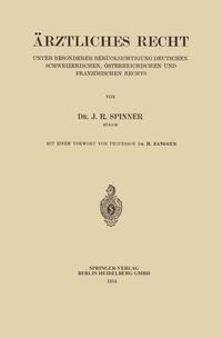 Produktbild: &Auml;rztliches Recht