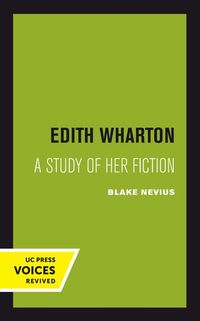 Produktbild: Nevius, B: Edith Wharton