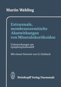 Produktbild: Extrarenale, membranvermittelte Akutwirkungen von Mineralokortikoiden