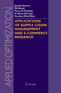 Produktbild: Applications of Supply Chain Management and E-Commerce Research