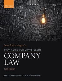 Produktbild: Sealy & Worthington's Text, Cases, and Materials in Company Law