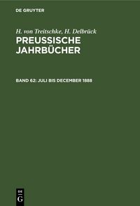 Produktbild: Juli bis December 1888