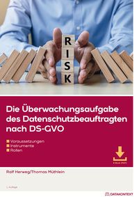 Produktbild: Die &Uuml;berwachungsaufgabe des Datenschutzbeauftragten nach DS-GVO