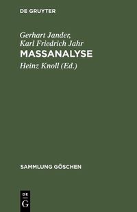 Produktbild: Massanalyse