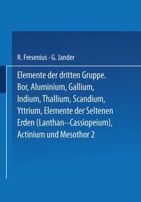 Produktbild: Elemente der Dritten Gruppe