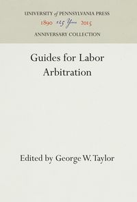Produktbild: Guides for Labor Arbitration