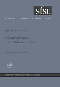 Produktbild: Die Rationalisierung aus der Sicht des Arbeiters