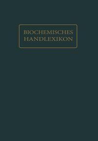 Produktbild: Biochemisches Handlexikon