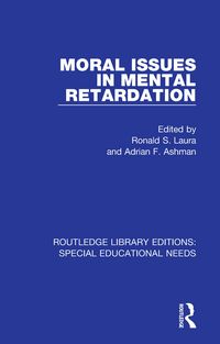 Produktbild: Moral Issues in Mental Retardation