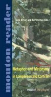 Produktbild: Metaphor and Metonymy in Comparison and Contrast