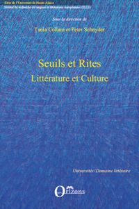 Produktbild: Seuils Et Rites, Litterature Et Culture