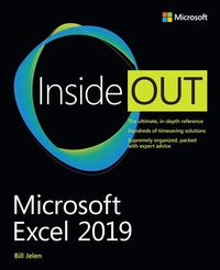 Produktbild: Microsoft Excel 2019 Inside Out