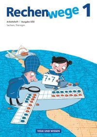Produktbild: Rechenwege S&uuml;d 1. Schuljahr - Arbeitsheft