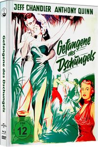 Produktbild: Gefangene des Dschungels - Mediabook - Limited Edition (Blu-ray+DVD)